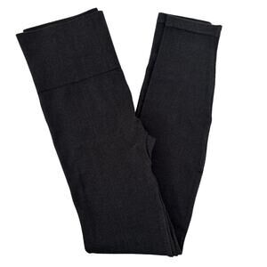 Spanx Look At Me Dark Gray Leggings Sz S